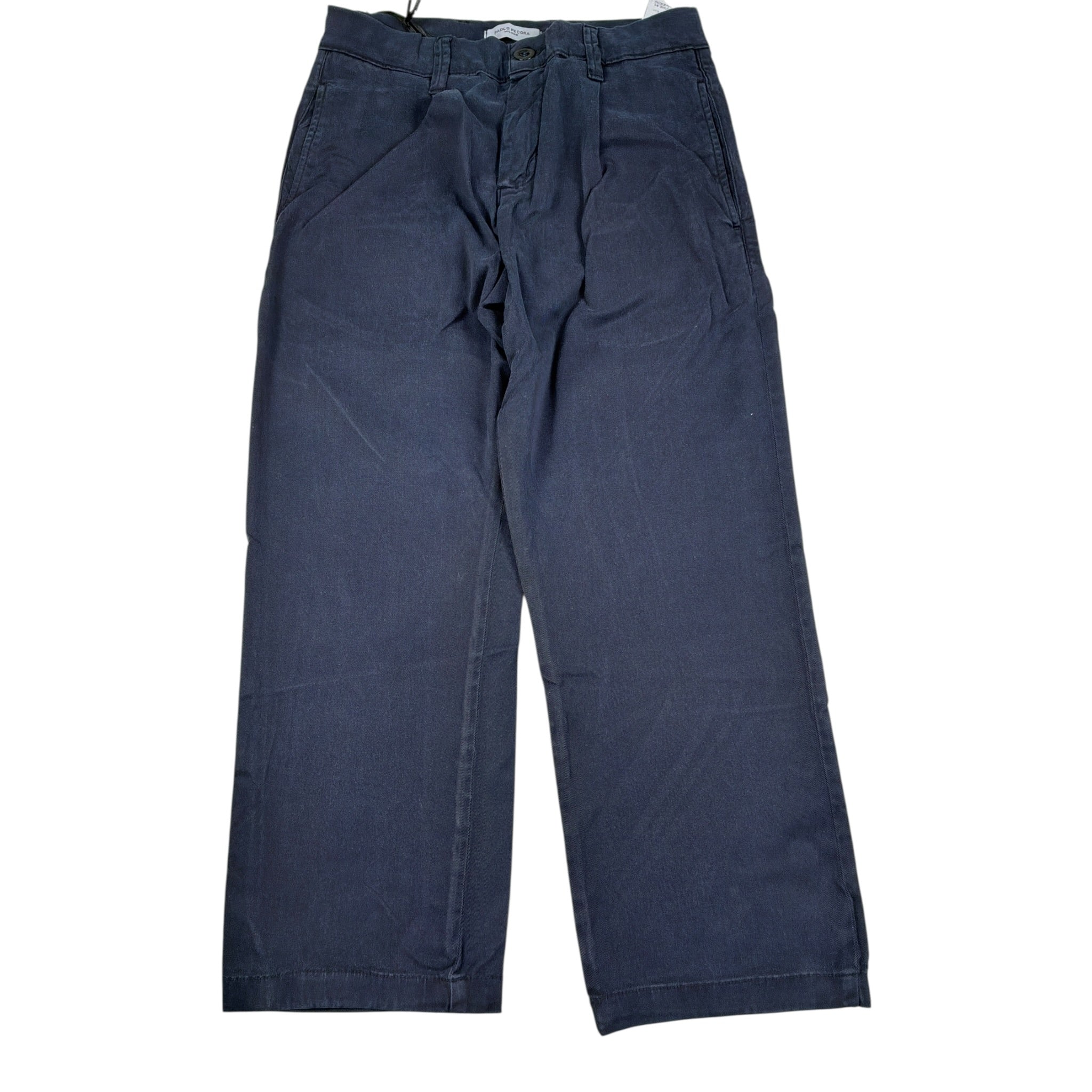 Paolo Pecora Pantalone tinta unita con Girovita Regolabile Blu per Bambino PP3856X BLU PAOLO PECORA 