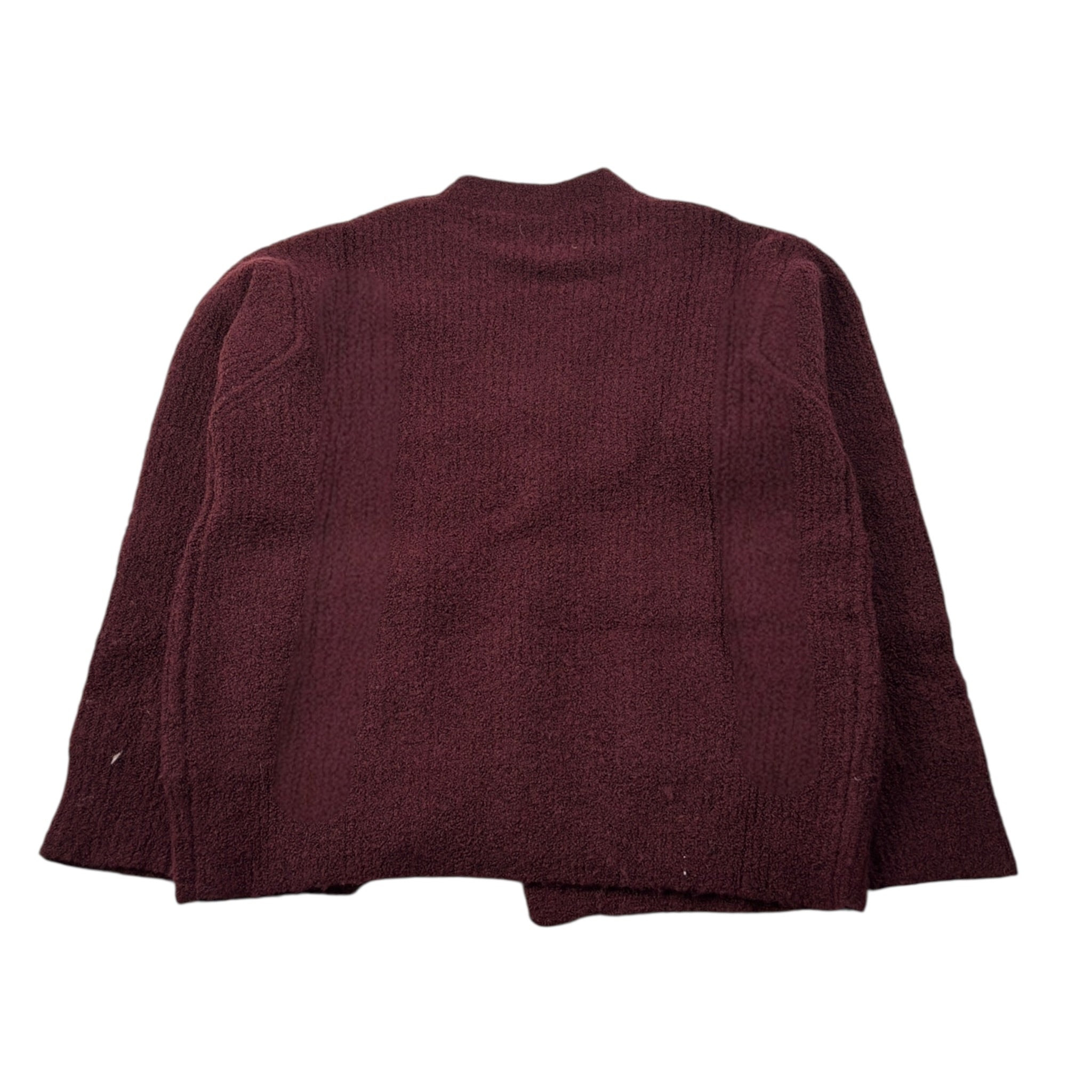 Paolo Pecora Cardigan tinta unita Scollo A V Bordeaux per Bambino PP4092 BORDEAUX PAOLO PECORA 