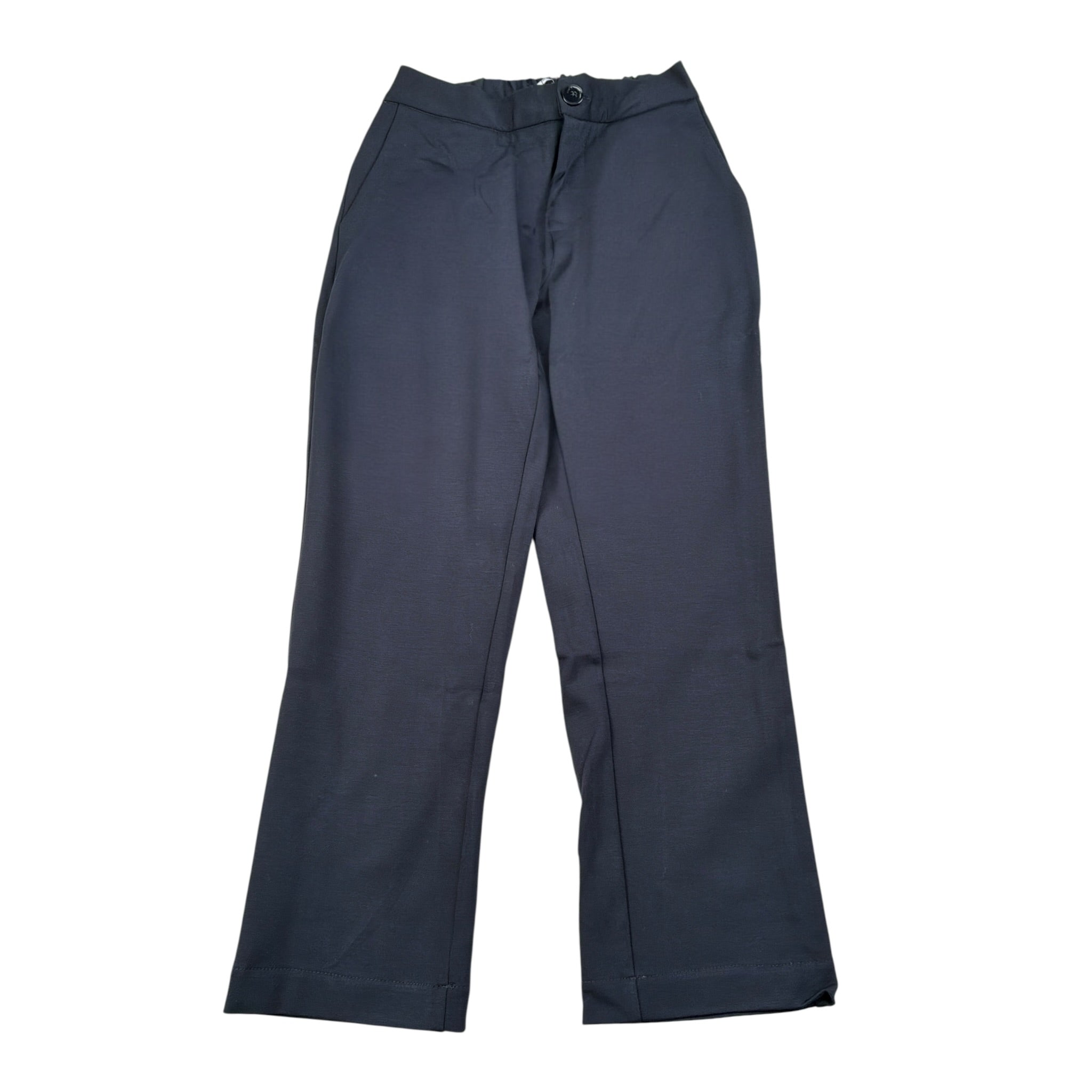 Paolo Pecora Pantalone tinta unita con Elastico In Vita Blu per Bambino PP4112 BLU PAOLO PECORA 