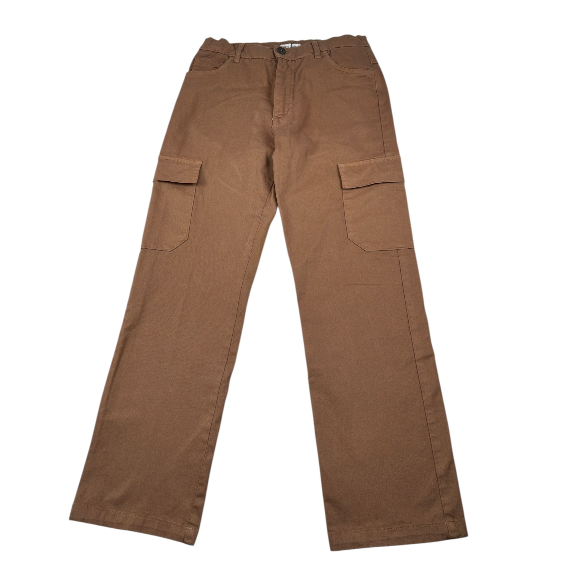 Paolo Pecora Pantalone tinta unita con Girovita Regolabile Marrone per Bambino PP4113 MARRONE PAOLO PECORA 