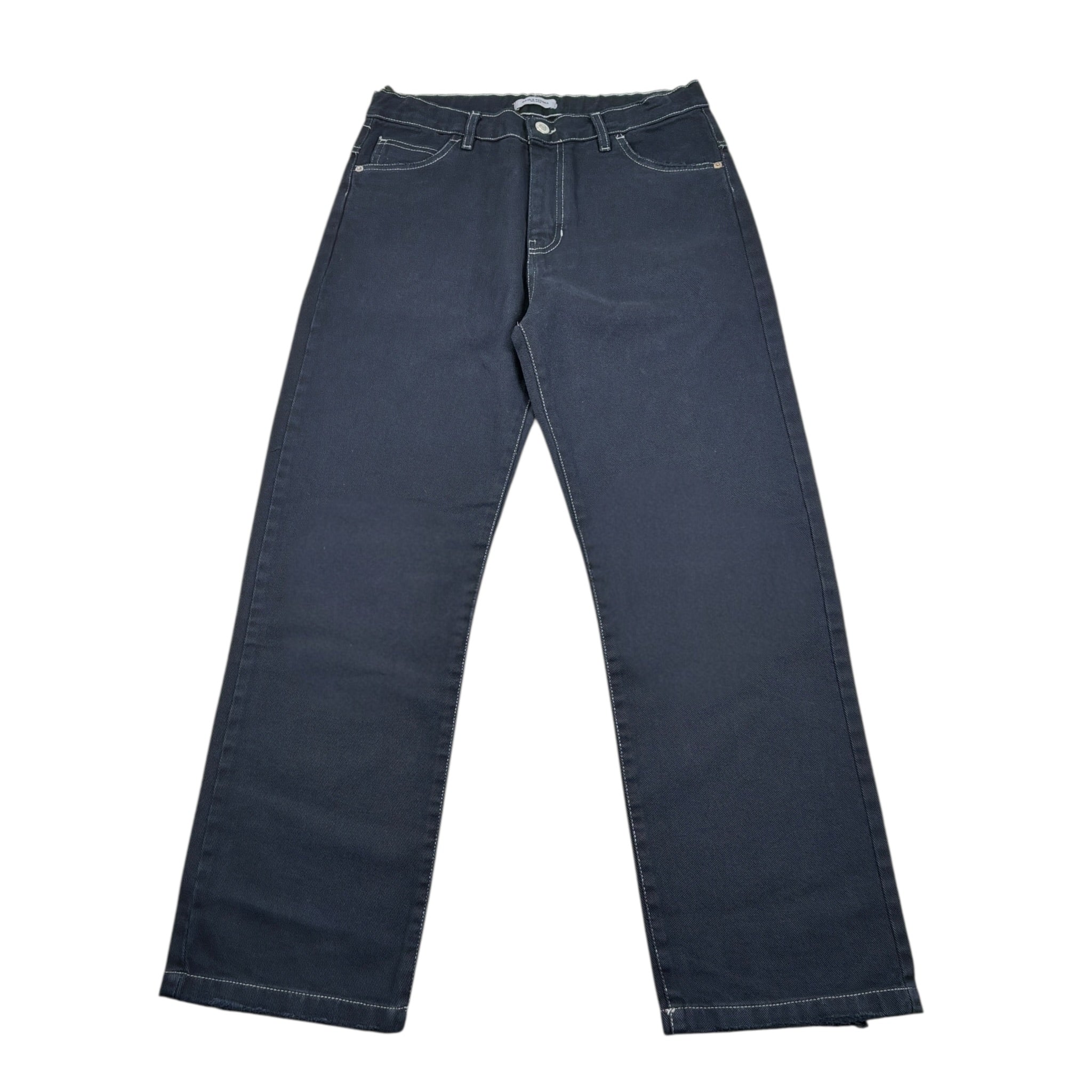 Paolo Pecora Jeans tinta unita con Girovita Regolabile Blu per Bambino PP4122 BLU PAOLO PECORA 