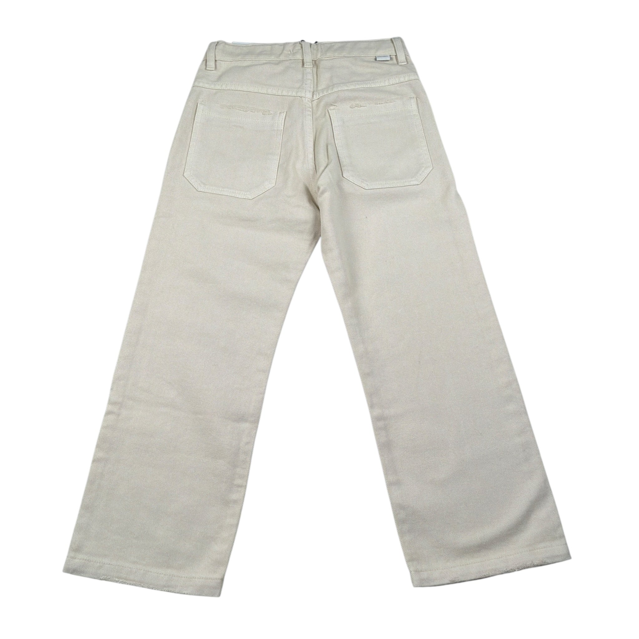 Paolo Pecora Jeans tinta unita con Girovita Regolabile Beige per Bambino PP4122XX BEIGE PAOLO PECORA 