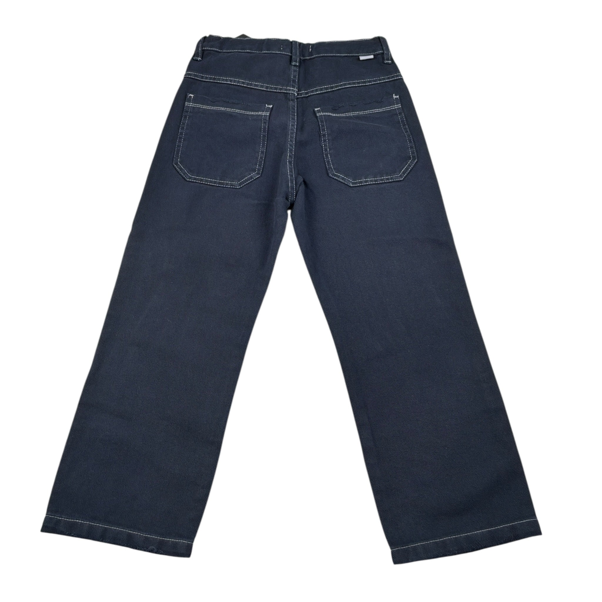 Paolo Pecora Jeans tinta unita con Girovita Regolabile Blu per Bambino PP4122XX BLU PAOLO PECORA 