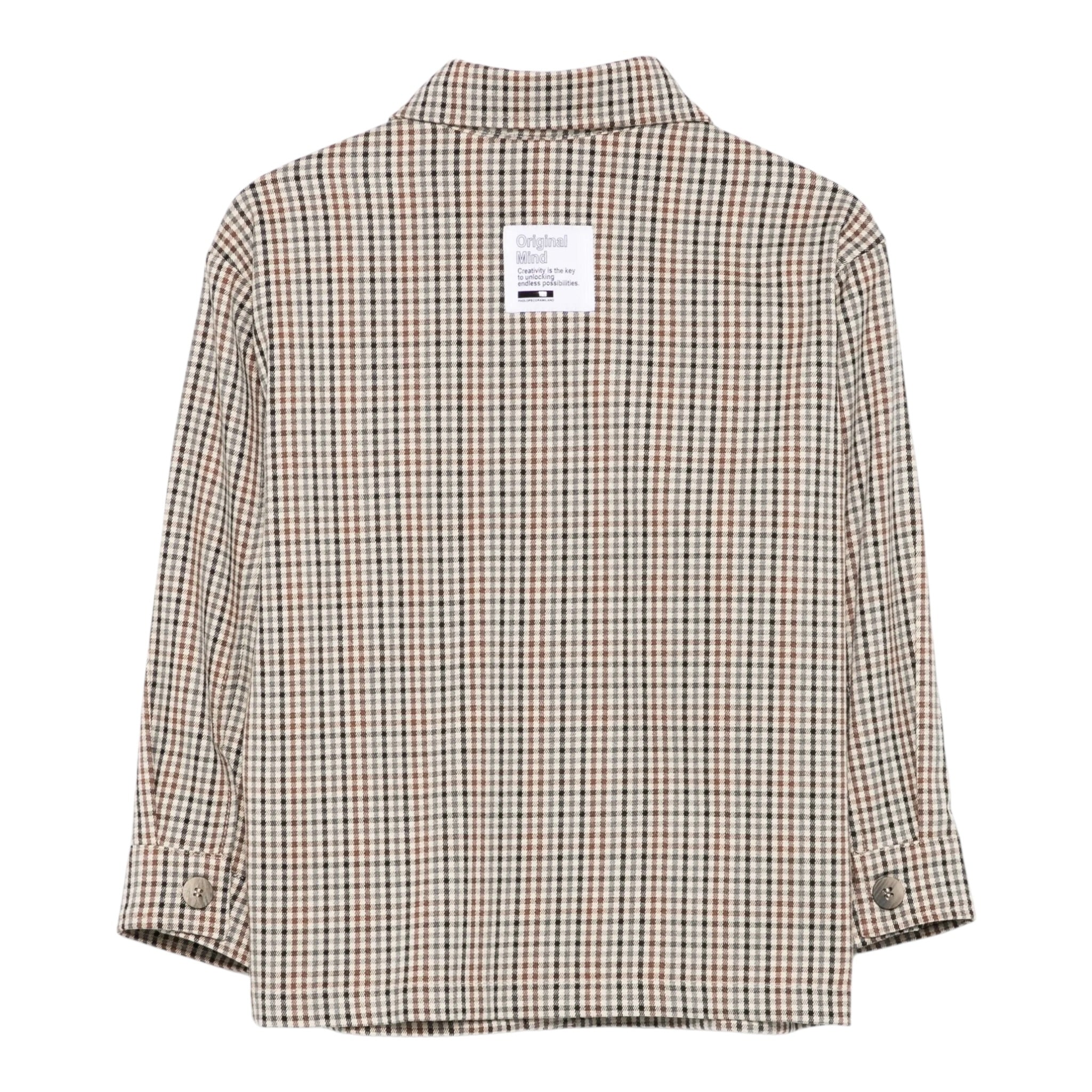 Paolo Pecora Camicia Manica Lunga Stampa Fantasia Beige per Bambino PP4148 BEIGE PAOLO PECORA 