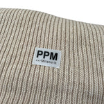 Paolo Pecora Sciarpa tinta unita con Logo Beige per Bambino PP4163 BEIGE PAOLO PECORA 