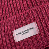 Paolo Pecora Cappello tinta unita con Logo Bordeaux per Bambino PP41644 BORDEAUX PAOLO PECORA 