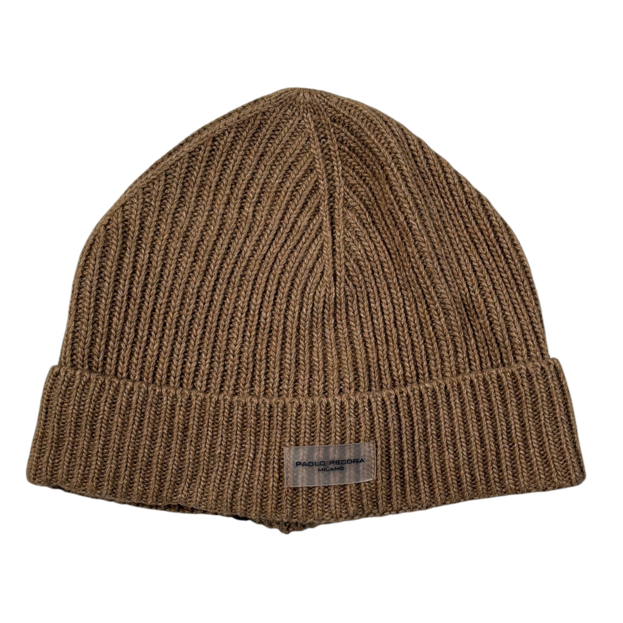 Paolo Pecora Cappello tinta unita con Logo Cammello per Bambino PP41644 CAMMELLO PAOLO PECORA 