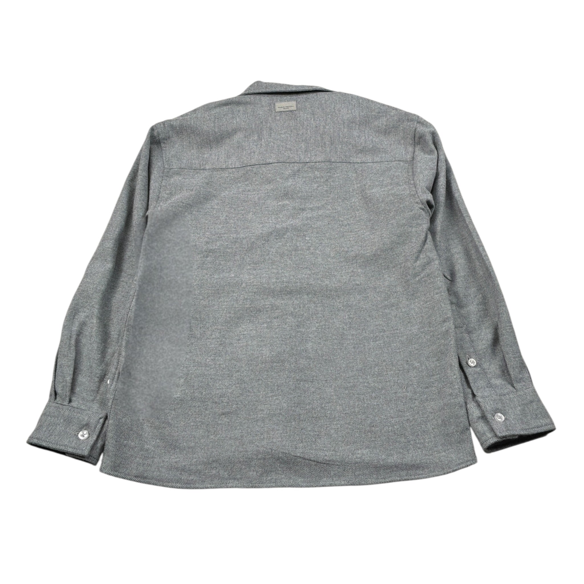 Paolo Pecora Camicia Manica Lunga tinta unita Grigio per Bambino PP4454 GRIGIO PAOLO PECORA 