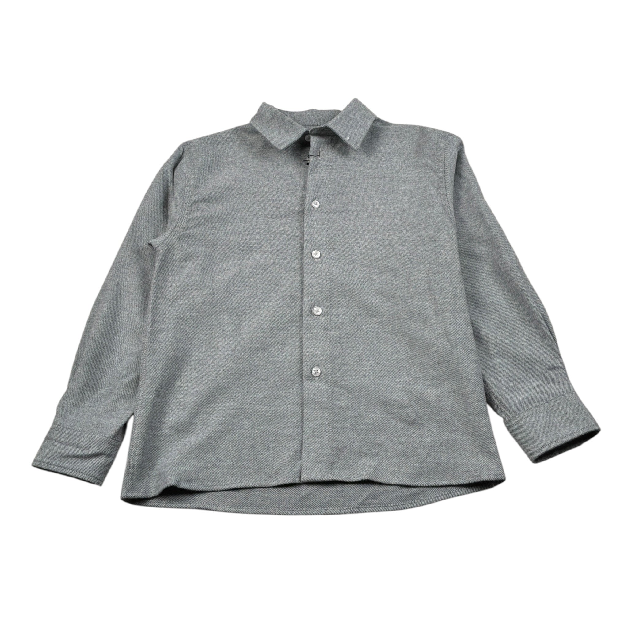 Paolo Pecora Camicia Manica Lunga tinta unita Grigio per Bambino PP4454 GRIGIO PAOLO PECORA 