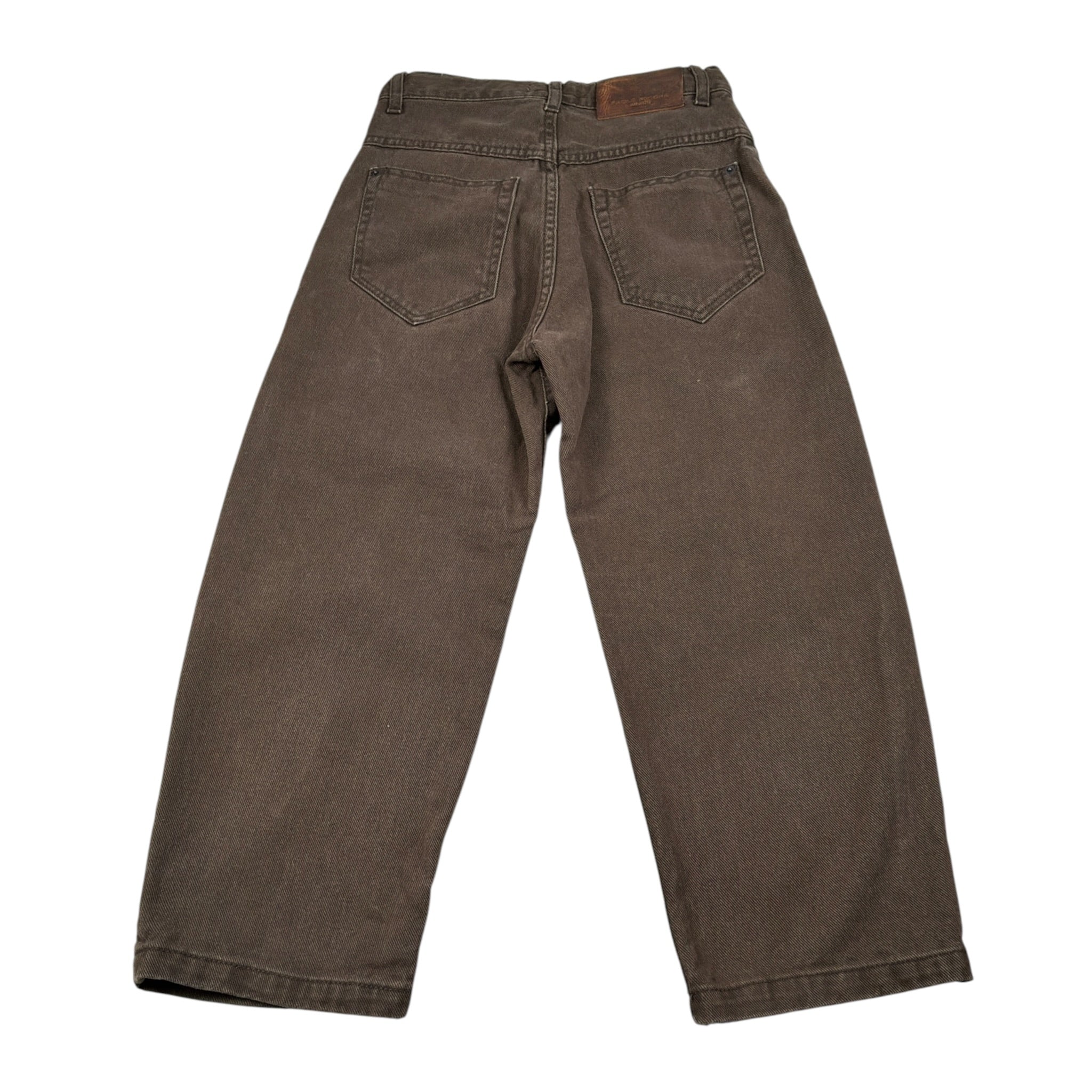 Paolo Pecora Pantalone tinta unita con Girovita Regolabile Marrone per Bambino PP4467 MARRONE PAOLO PECORA 