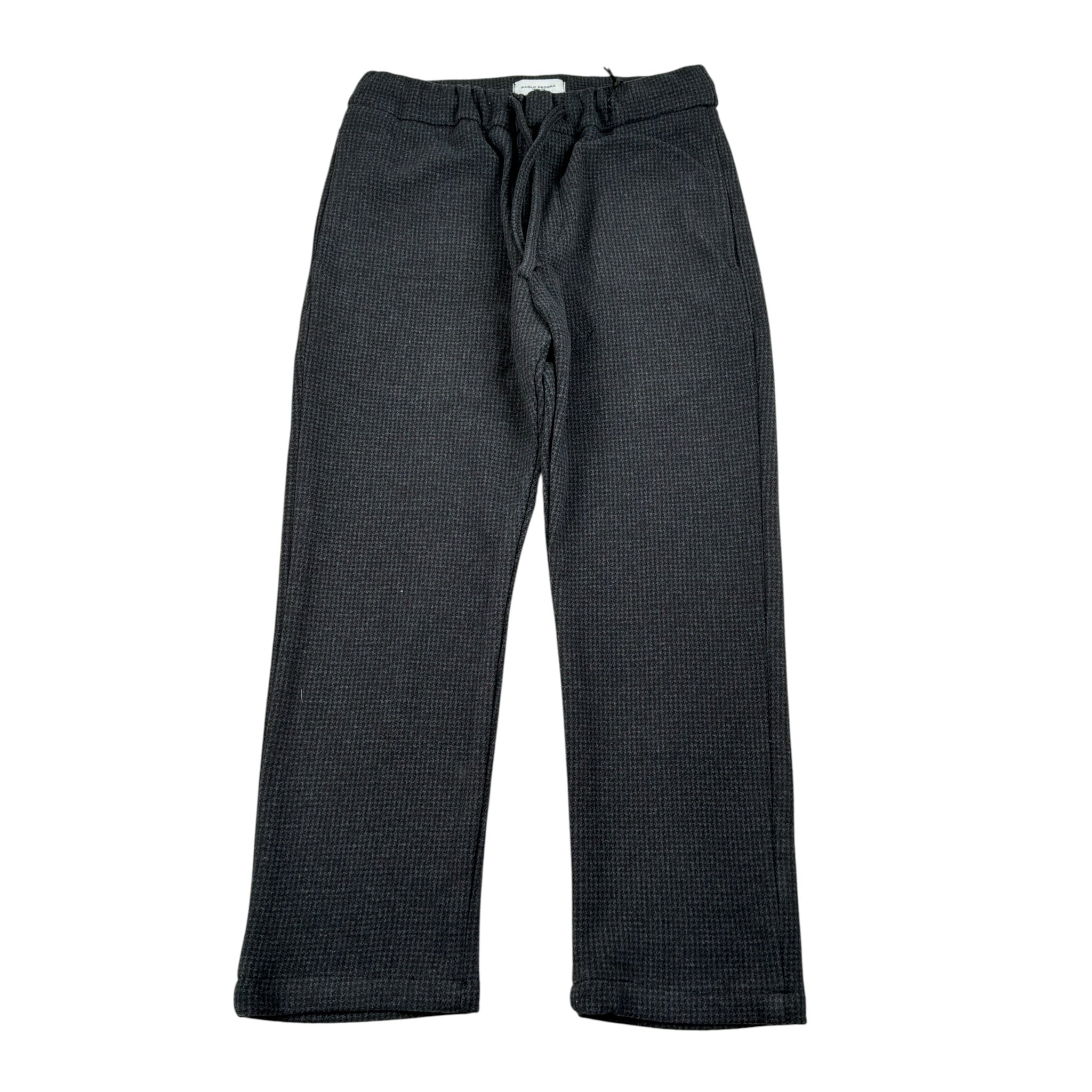 Paolo Pecora Pantalone tinta unita con Elastico In Vita Nero per Bambino PP4474 NERO PAOLO PECORA 