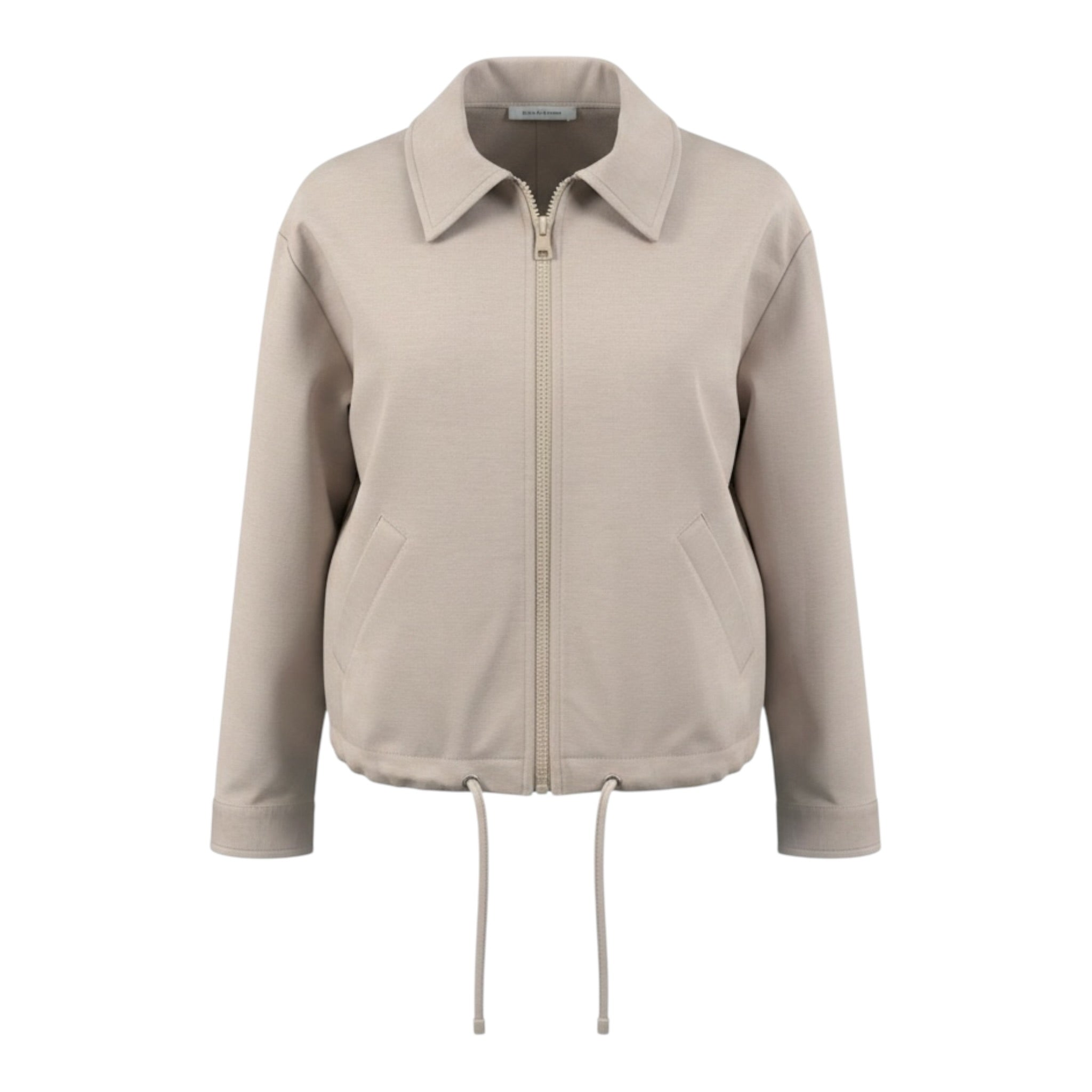Paolo Pecora Felpa tinta unita con Zip E Colletto Beige per Bambino PP4494 BEIGE PAOLO PECORA 