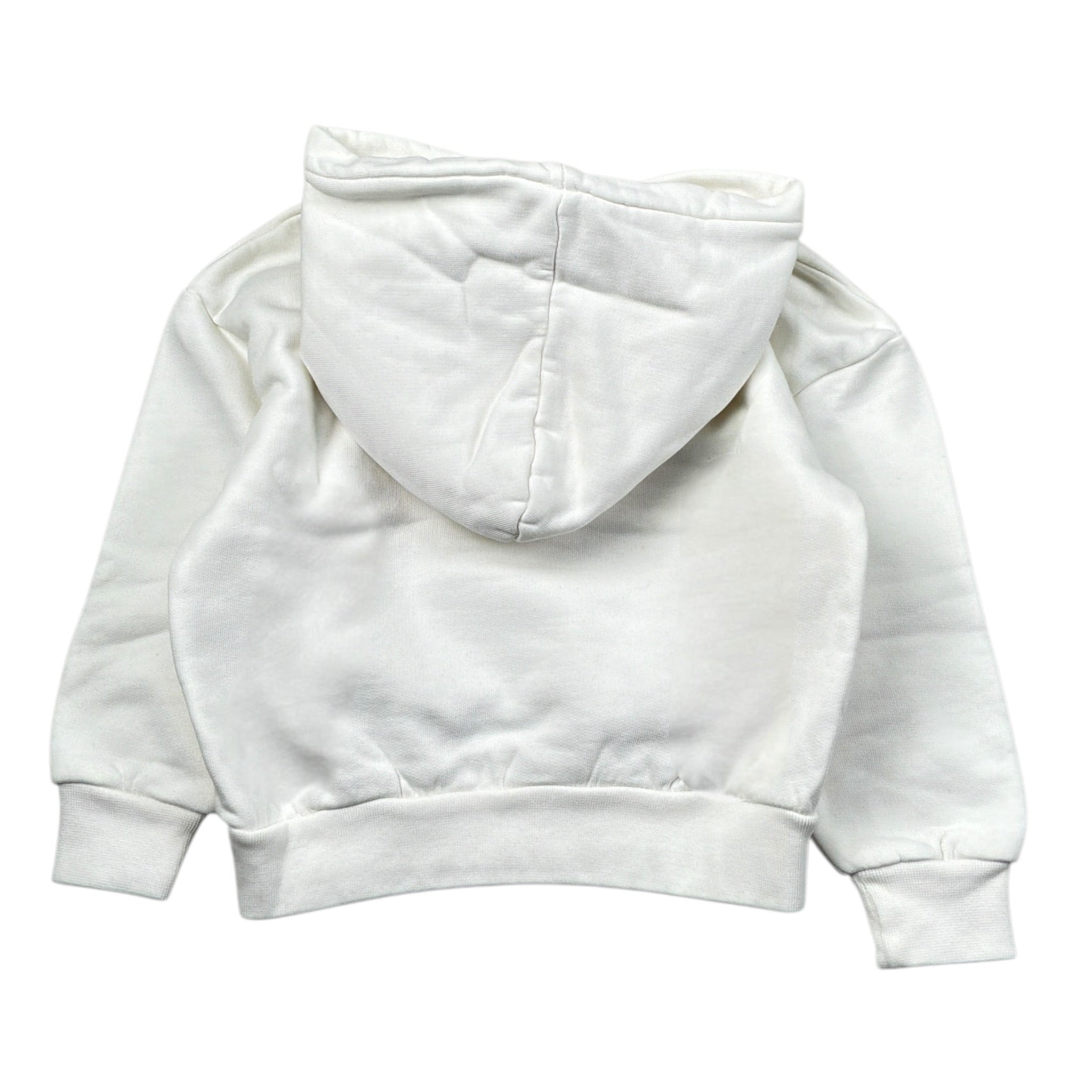 Patriot Felpa tinta unita con Cappuccio E Stampa Bianco per Neonato PFE039N BIANCO PATRIOT 