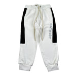 Patriot Pantalone Modello Tuta tinta unita con Profili In Contrasto Bianco per Neonato PPF053 BIANCO PATRIOT 