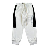 Patriot Pantalone Modello Tuta tinta unita con Profili In Contrasto Bianco per Neonato PPF053 BIANCO PATRIOT 