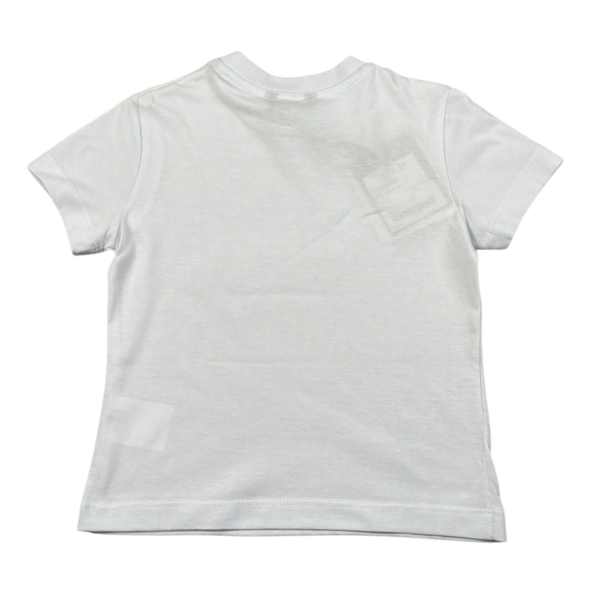 Patriot T-Shirt tinta unita con Stampa Bianco per Neonato PTS005 BIANCO PATRIOT 