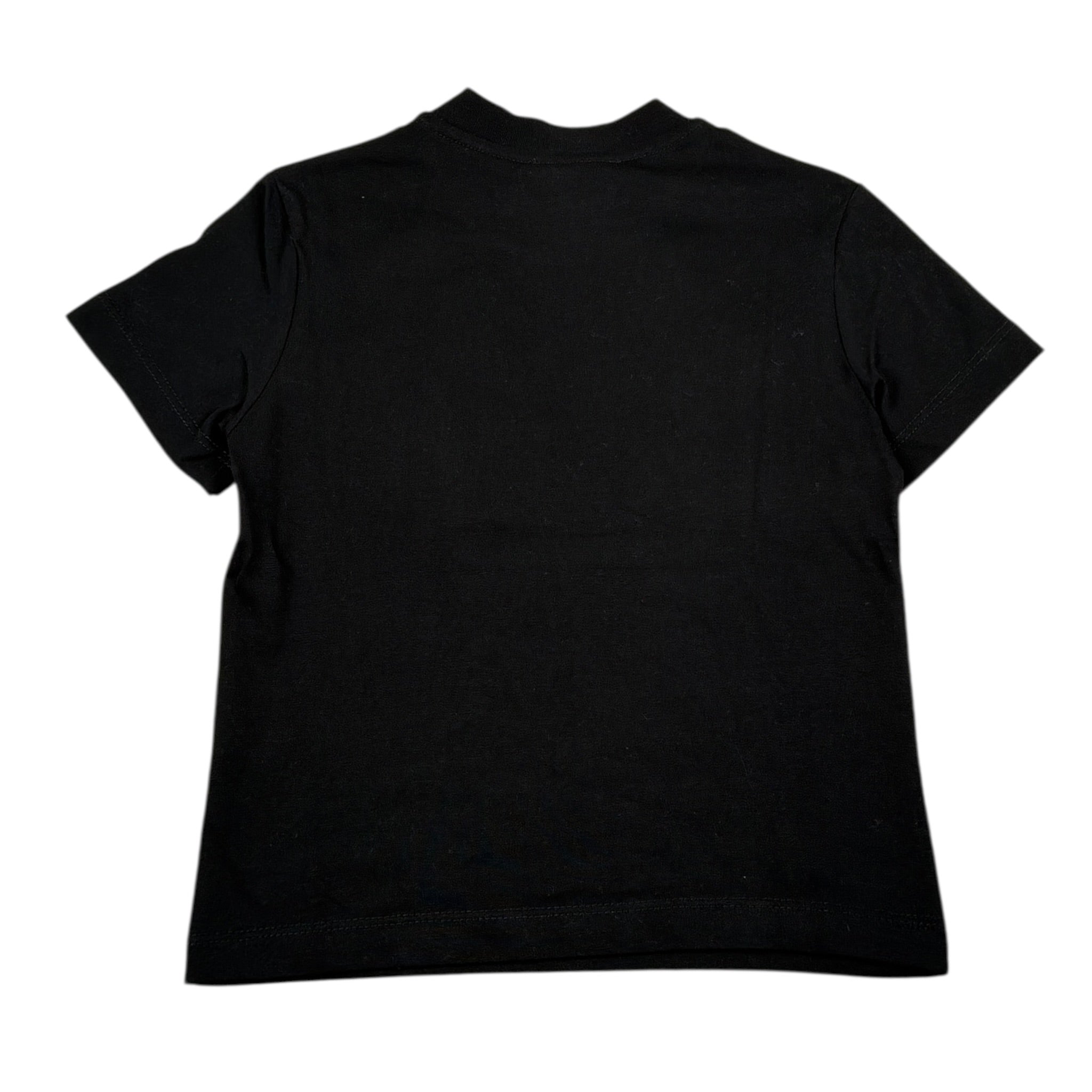 Patriot T-Shirt tinta unita con Stampa Nero per Bambino PTS0100 NERO PATRIOT 