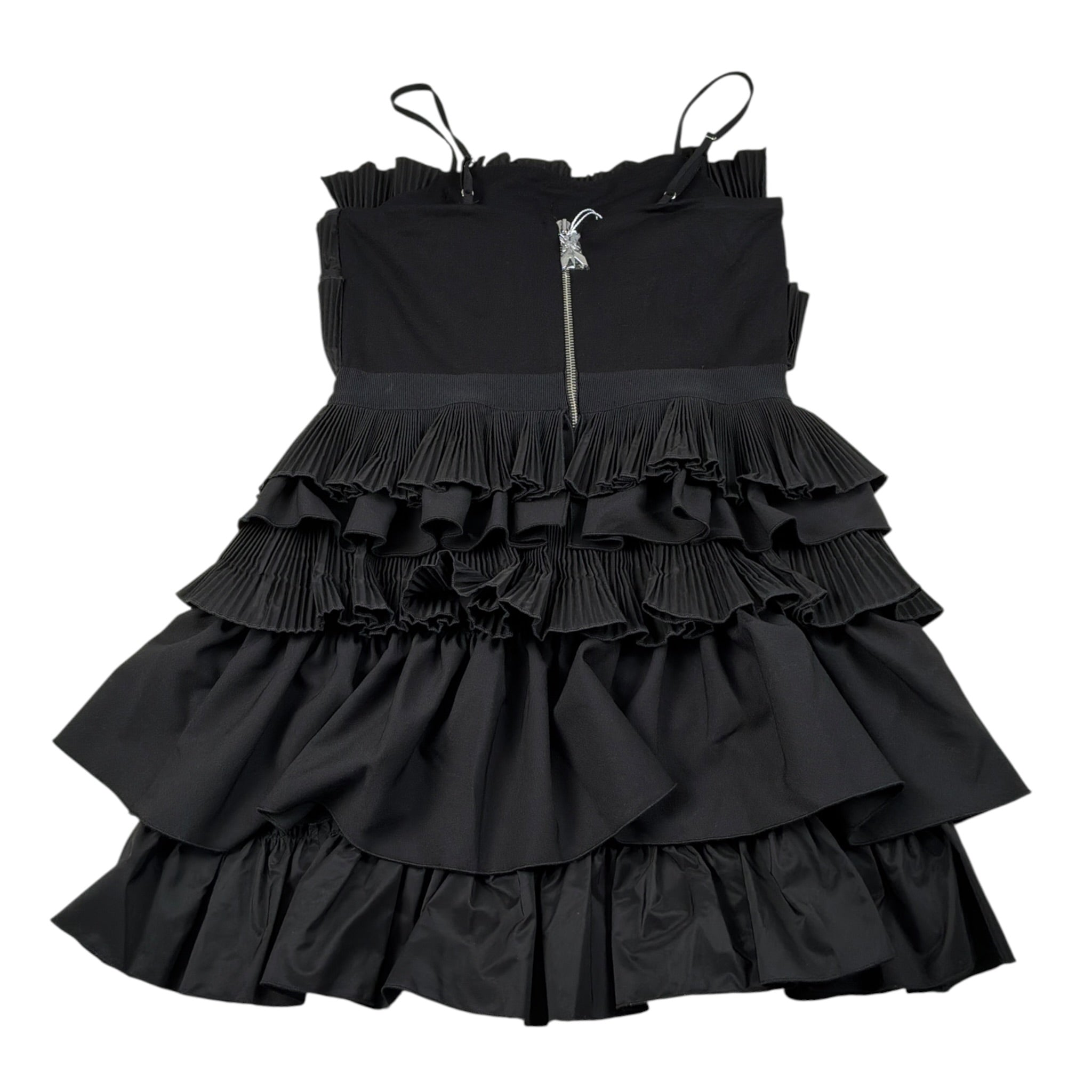 Patrizia Pepe Abito Bretelline tinta unita Nero per Bambina 7A0607 NERO PATRIZIA PEPE 