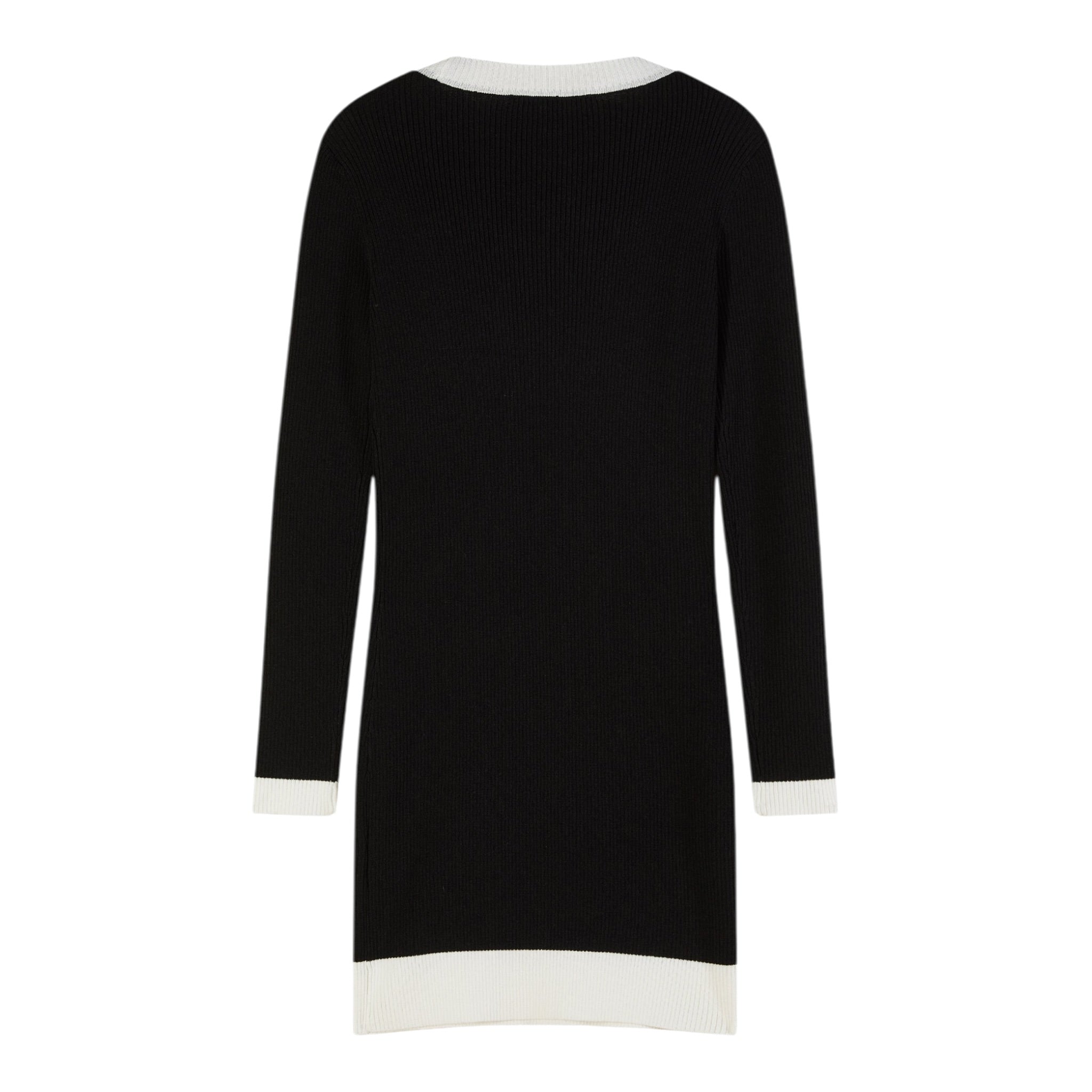 Patrizia Pepe Abito Manica Lunga tinta unita Nero per Bambina 7A571 NERO PATRIZIA PEPE 
