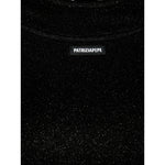 Patrizia Pepe Maglia tinta unita con Logo Nero per Bambina 7M0939 NERO PATRIZIA PEPE 