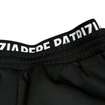Patrizia Pepe Pantalone tinta unita con Elastico Logato Nero per Bambina 7P0391 NERO PATRIZIA PEPE 