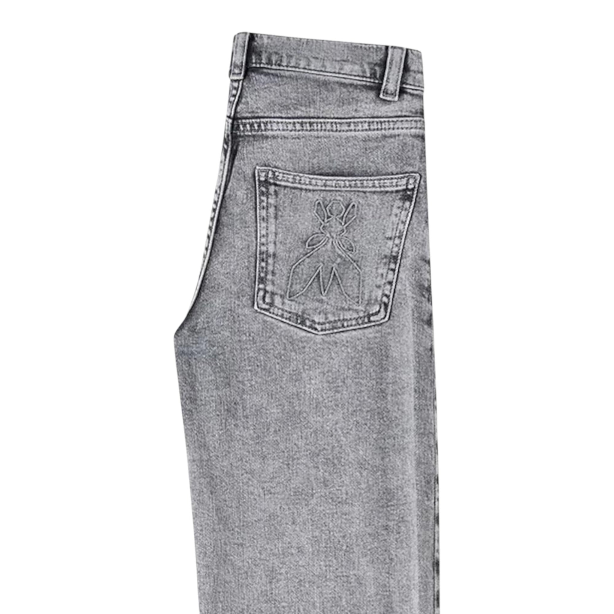 Patrizia Pepe Jeans tinta unita Modello A Palazzo Grigio per Bambina 7P0393 GRIGIO PATRIZIA PEPE 