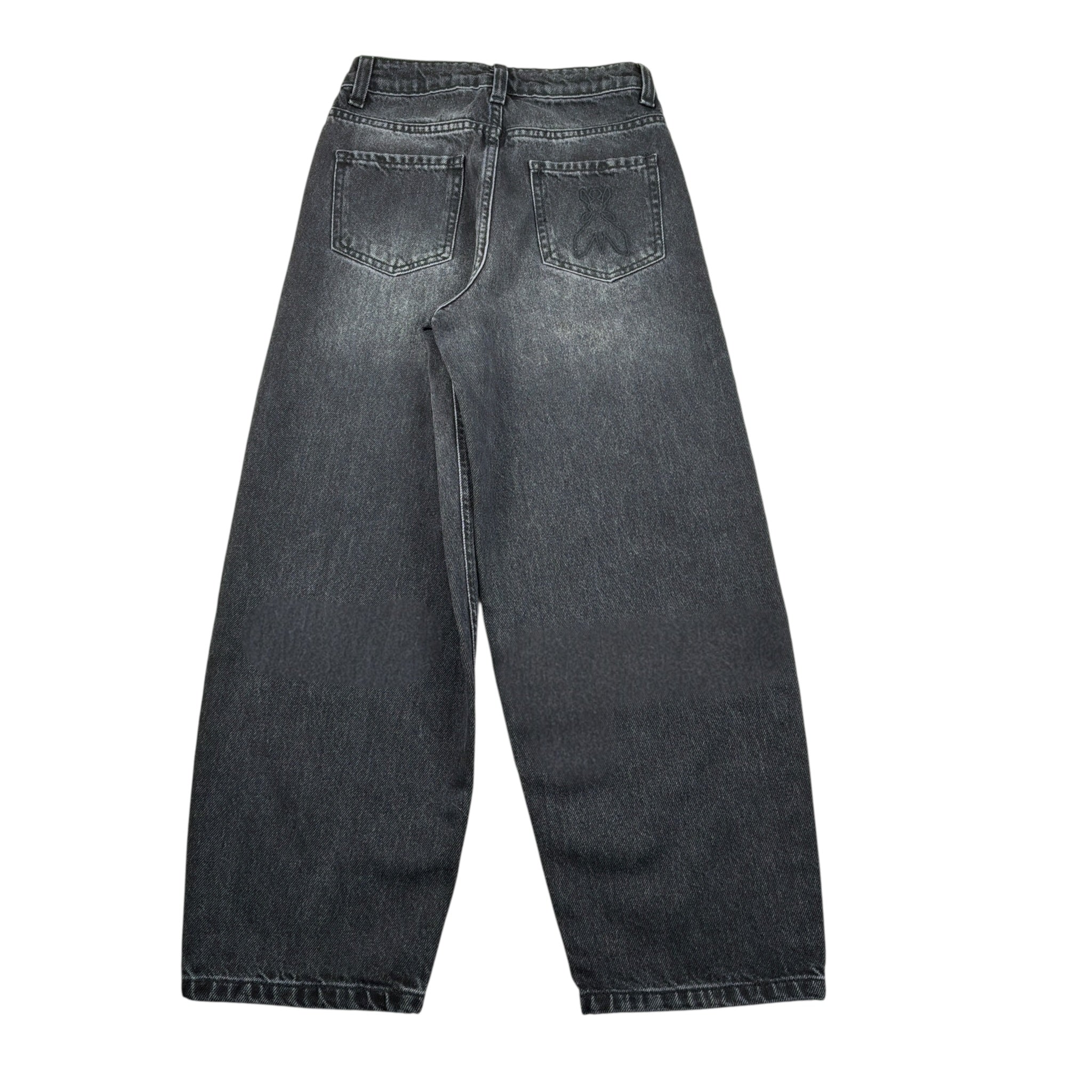 Patrizia Pepe Jeans tinta unita Modello Palazzo Nero per Bambina 7P0394 NERO PATRIZIA PEPE 