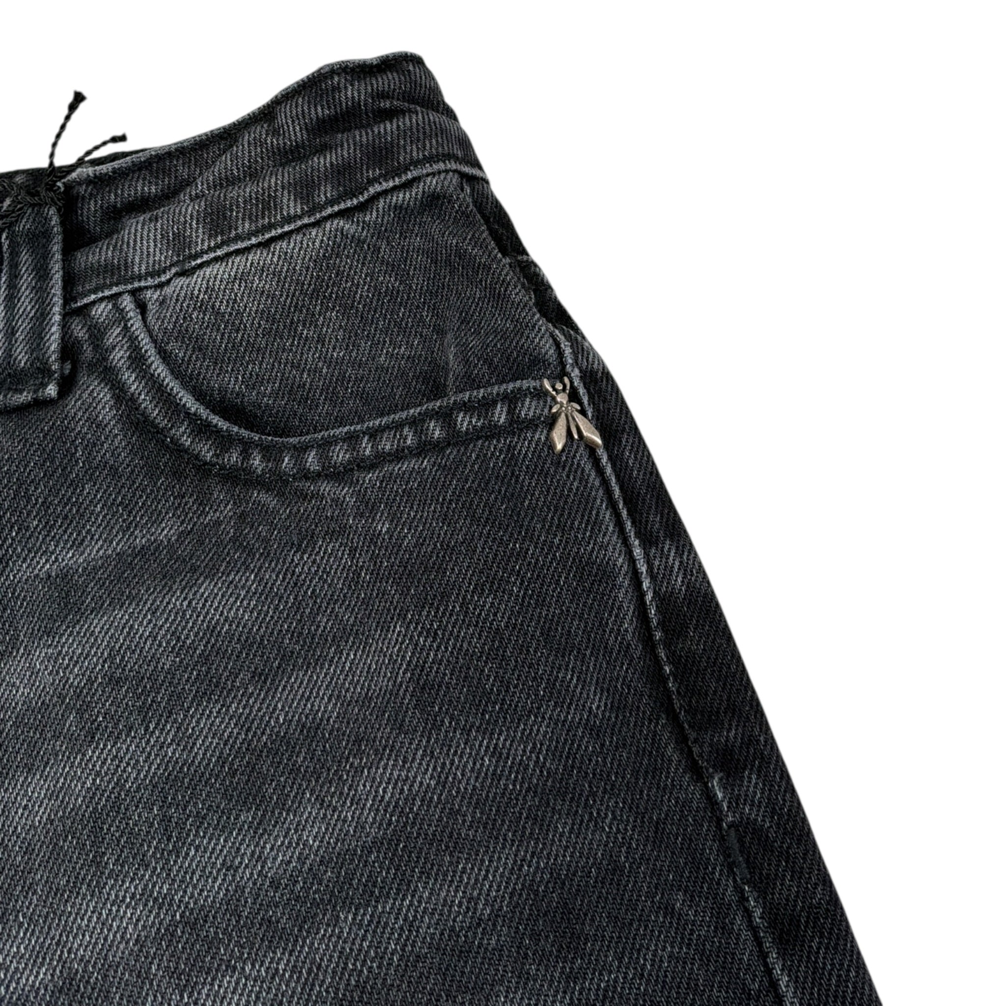 Patrizia Pepe Jeans tinta unita Modello Palazzo Nero per Bambina 7P0394 NERO PATRIZIA PEPE 