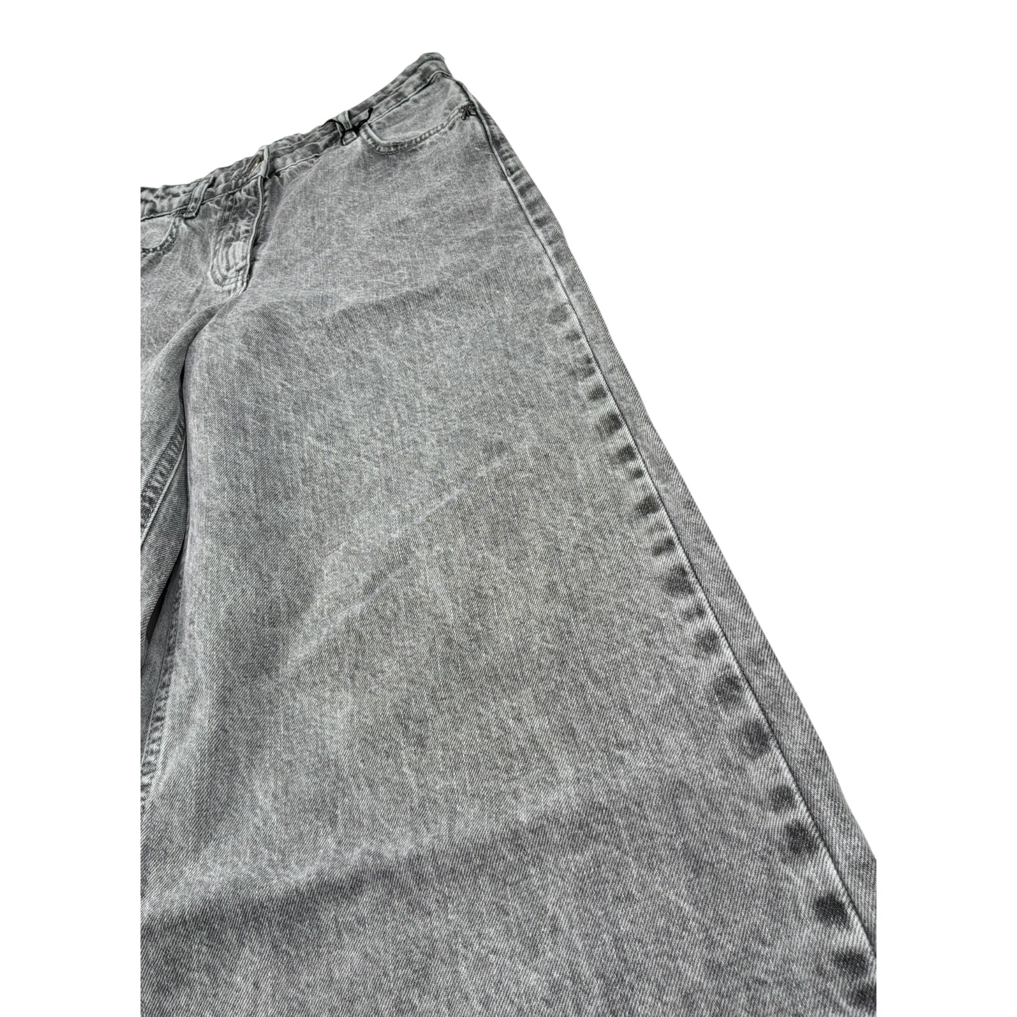 Patrizia Pepe Jeans tinta unita Modello A Palazzo Grigio per Bambina 7P0409 GRIGIO PATRIZIA PEPE 