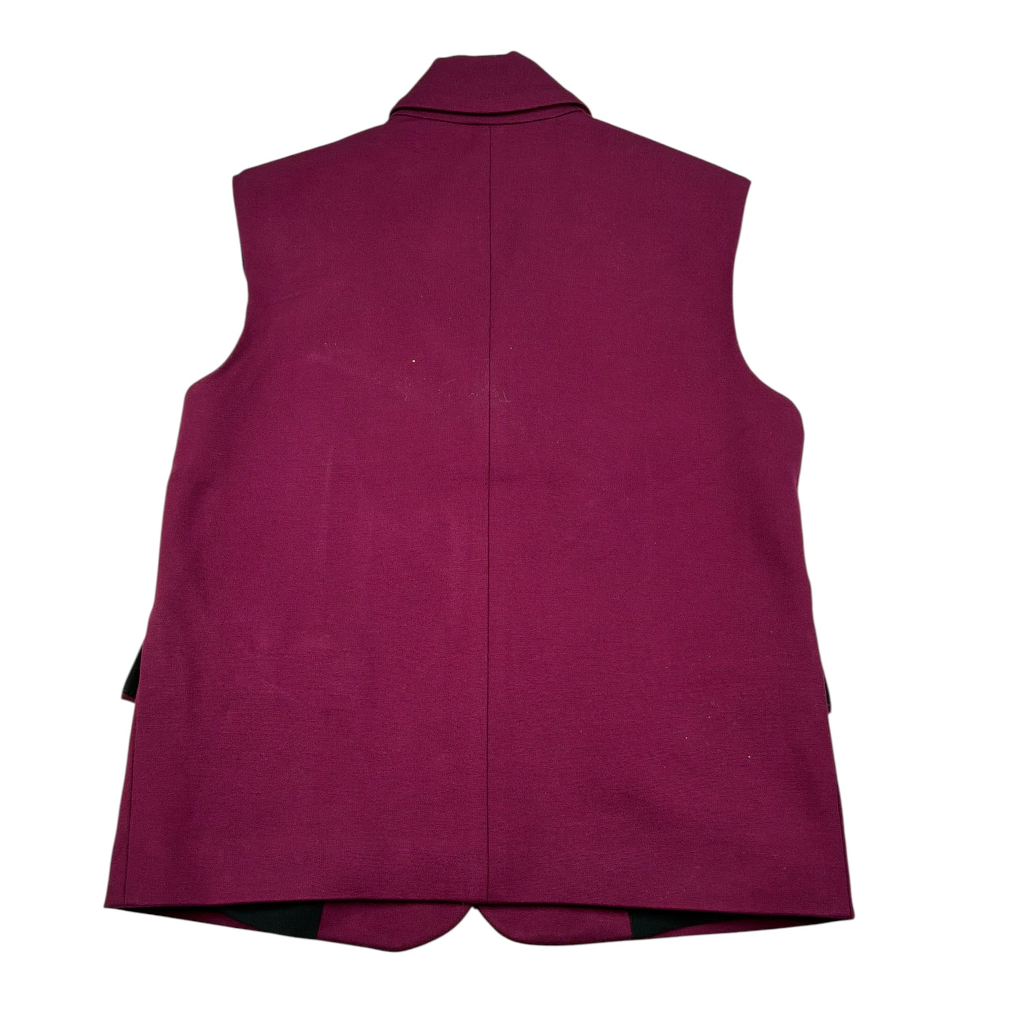 Patrizia Pepe Gilet tinta unita Monopetto Bordeaux per Bambina 7S0284 BORDEAUX PATRIZIA PEPE 
