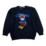 Per Te Maglia tinta unita con Stampa Blu per Neonato 44866 BLU PER TE 