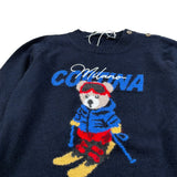 Per Te Maglia tinta unita con Stampa Blu per Neonato 44866 BLU PER TE 