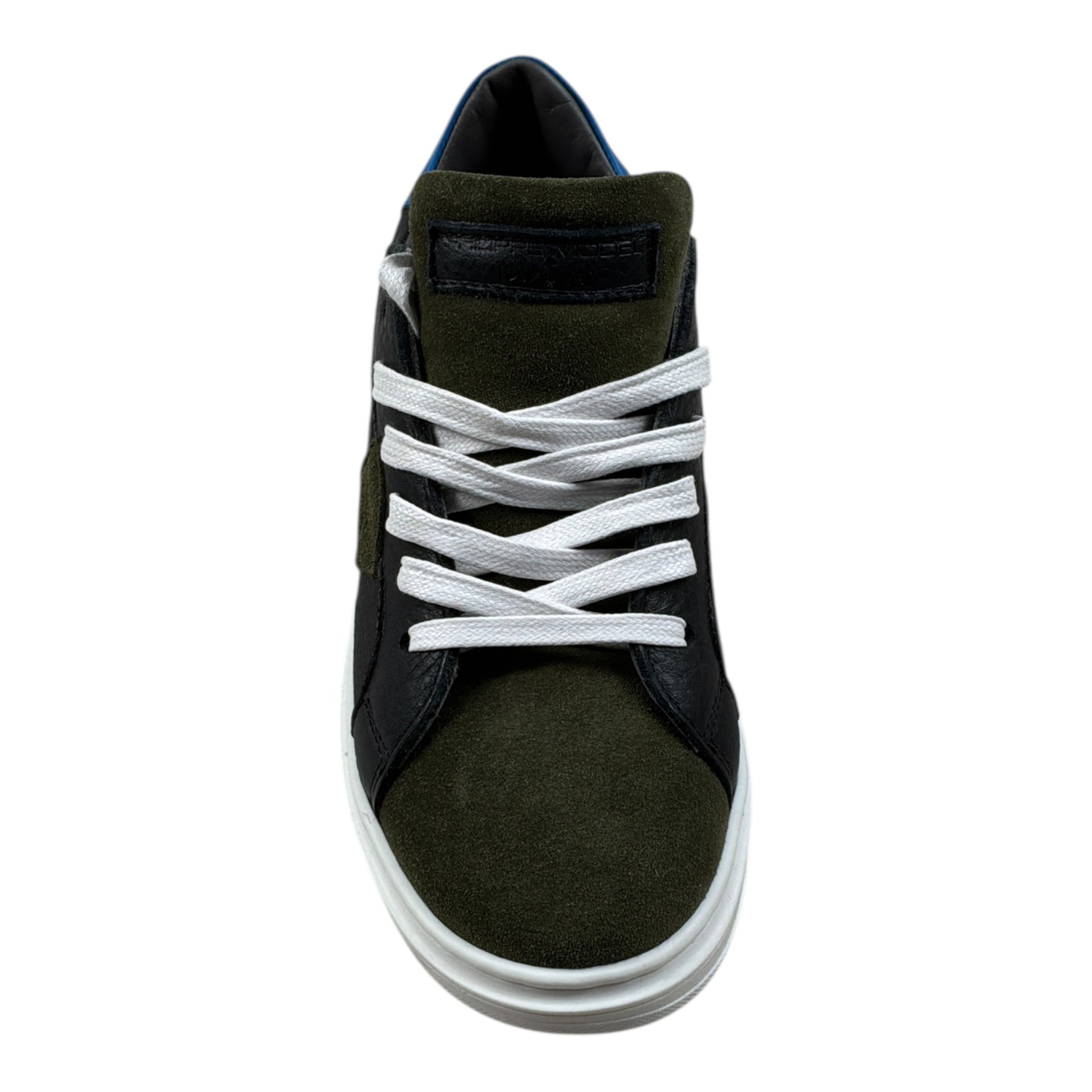 Philipe Model Sneakers tinta unita con Lacci Nero per Bambino BALOX07 NERO PHILIPE MODEL 