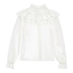 Philosophy Camicia Manica Lunga tinta unita Bianco per Bambina I1F305 BIANCO PHILOSOPHY 