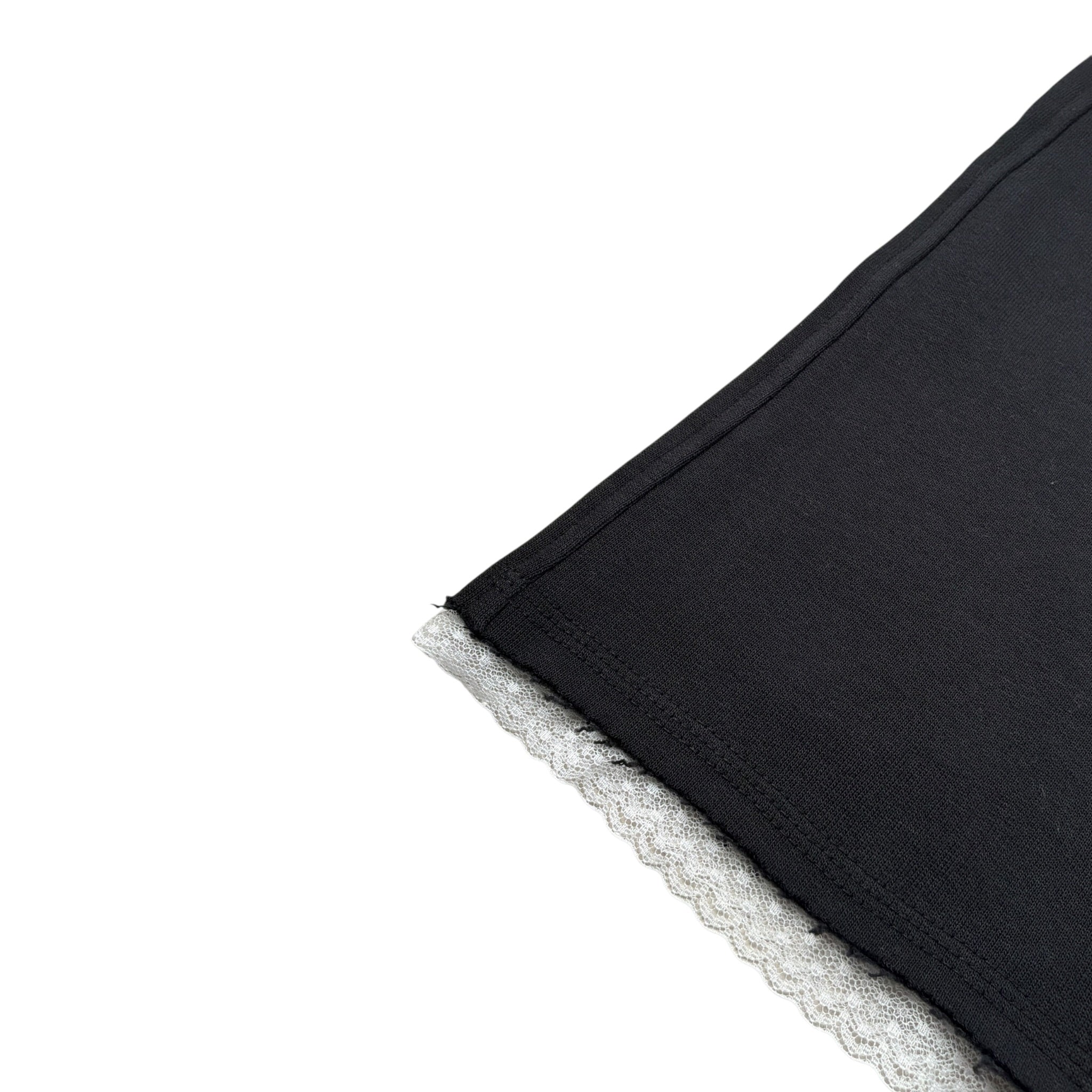 Philosophy Pantalone Palazzo tinta unita con Logo Nero per Bambina I9F401 NERO PHILOSOPHY 