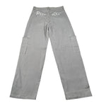 Pinko Jeans tinta unita con Stampa Logo Grigio per Bambina KFPA038 GRIGIO PINKO 