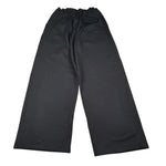 Manila Grace Pantalone tinta unita Modello Palazzo Nero per Bambina M2889W25XX NERO MANILA GRACE 