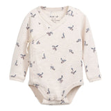 Play Up Body tinta unita con Stampa Panna per Neonata 0AR11202 PANNA PLAY UP 