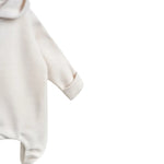 Play Up Tutina tinta unita con Cappuccio Panna per Neonato 0AR11501 PANNA PLAY UP 