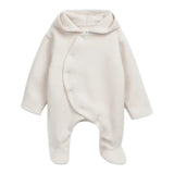 Play Up Tutina tinta unita con Cappuccio Panna per Neonato 0AR11501 PANNA PLAY UP 