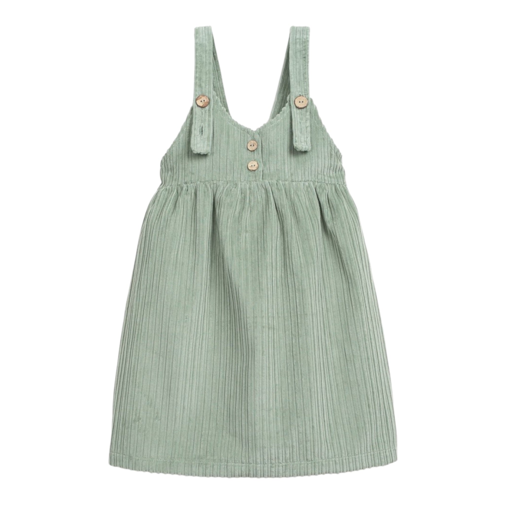 Play Up Abito Modello Salopette tinta unita Verde per Bambina 4AR11452 VERDE PLAY UP 