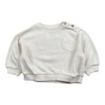 Play Up Felpa tinta unita In Maglia Panna per Neonato PA011AQ11350 PANNA PLAY UP 