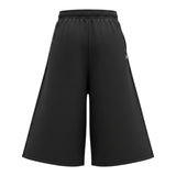 Please Pantalone tinta unita Modello A Palazzo Nero per Bambina FJ52040G78 NERO PLEASE 
