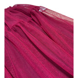Please Gonna tinta unita In Velluto Rosso per Bambina GB07290G77J ROSSO PLEASE 
