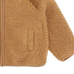 Please Giubbino Modello Teddy con Zip E Cappuccio Biscotto per Neonato JB55260B77 BISCOTTO PLEASE 