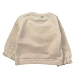 Please Felpa tinta unita Girocollo con Stampa Beige per Neonata LB03042G77 BEIGE PLEASE 