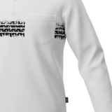 Please Shirt tinta unita con Taschino E Stampa Bianco per Bambino LE01030B77J BIANCO PLEASE 