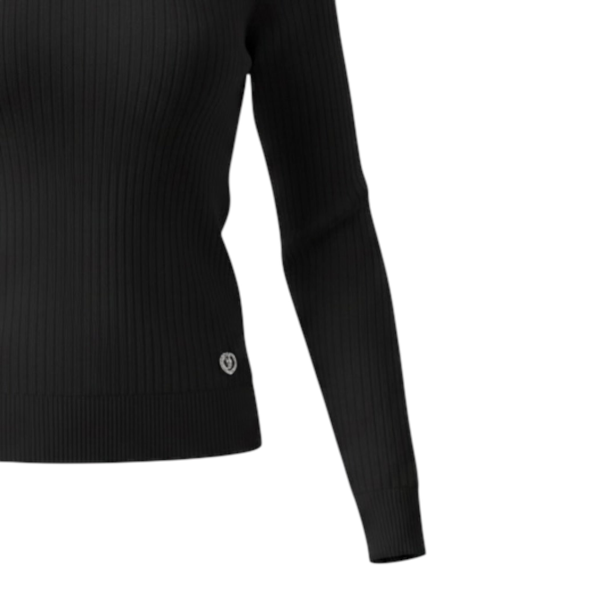 Please Maglia Collo Alto tinta unita Nero per Bambina NB78230G78X NERO PLEASE 