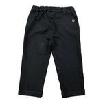Please Pantalone tinta unita con Elastico In Vita Nero per Neonato PE42132B77 NERO PLEASE 
