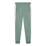 Puma Completo 2 Pezzi Felpa-Pantalone tinta unita Verde per Bambino 629875 VERDE PUMA 